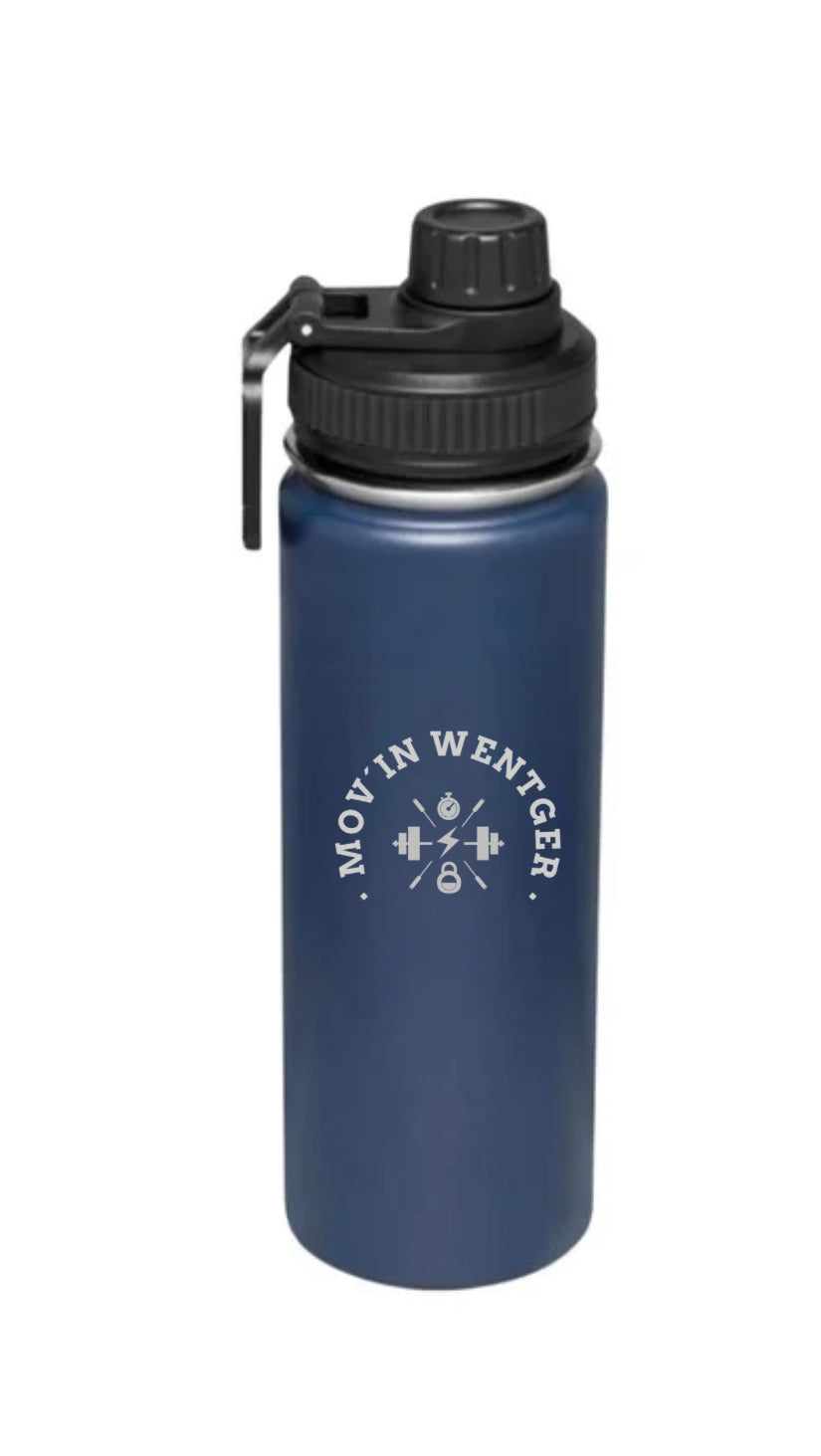 MOVIN WENTGER Thermal insulated Sport Bottle | 600ml | CUSTOMIZABLE