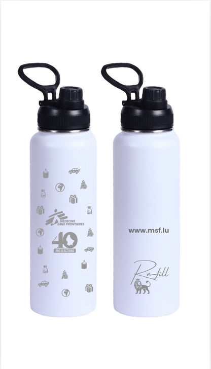 MSF Thermal insulated Sport Bottle | 1.2 L | CUSTOMIZABLE