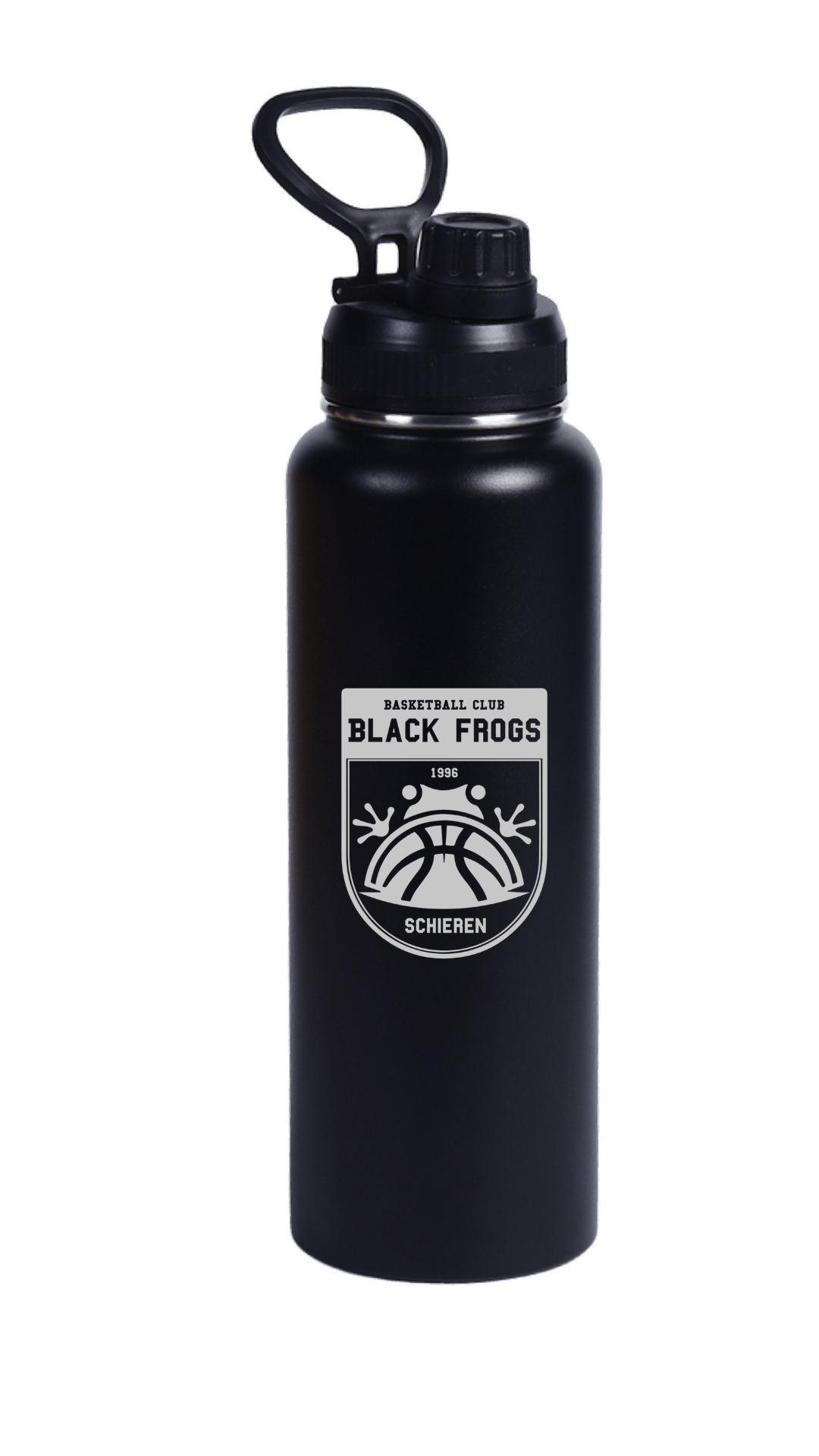BLACK FROGS Thermal insulated Sport Bottle ID | 1.2 L | CUSTOMIZABLE