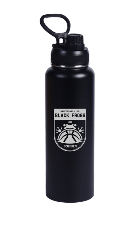BLACK FROGS Thermal insulated Sport Bottle ID | 1.2 L | CUSTOMIZABLE