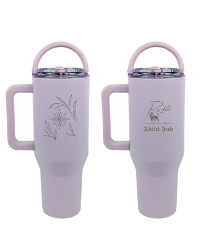 Pastel Pink Adikt Portable Water Tumbler | 1.2 liter