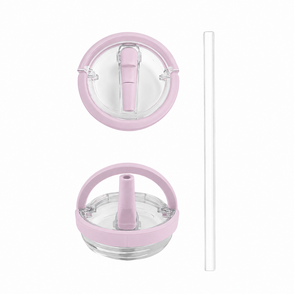 Pailles en plastique reutilisables - Tumbler | 6PCS