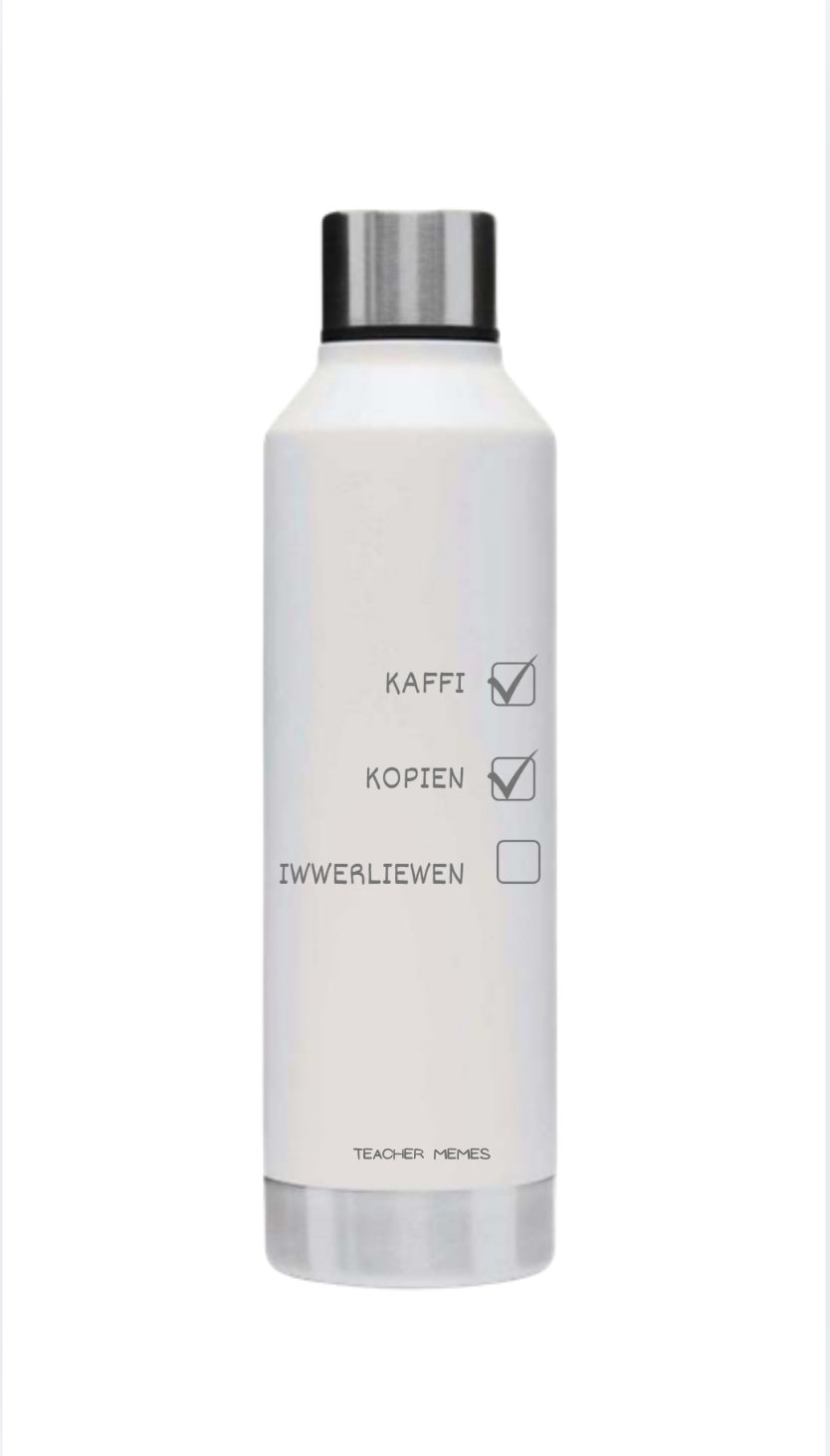 TeacherMemes Thermal insulated Lifestyle Bottle | 500ml