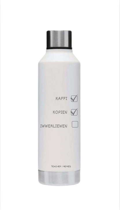 TeacherMemes Thermal insulated Lifestyle Bottle | 500ml