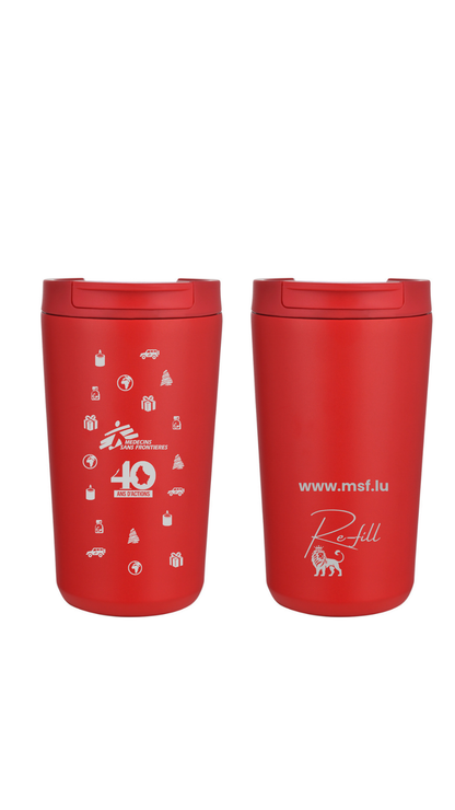 MSF - Thermal insulated Coffee Mug ID | 350ml