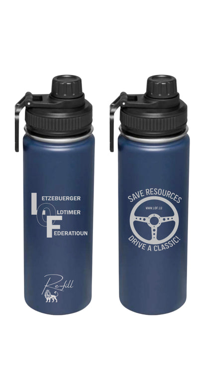 LOF Thermal insulated Sport Bottle | 600ml | CUSTOMIZABLE