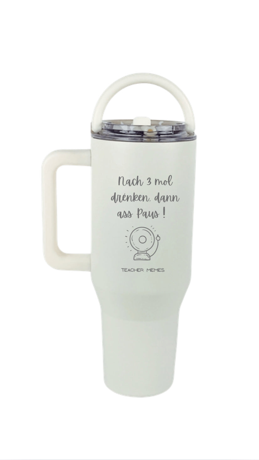 TeacherMemes Thermal Water Tumbler | 1200ml | CUSTOMIZABLE
