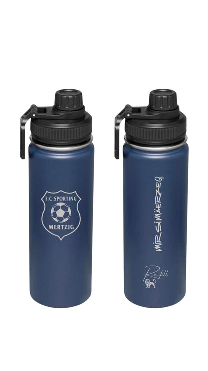 SPORTING MERTZIG Thermal insulated Sport Bottle | 600ml | CUSTOMIZABLE
