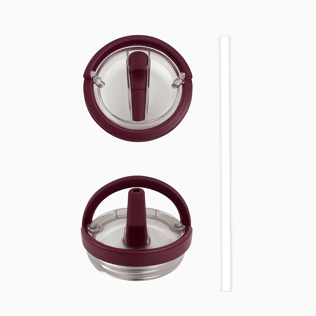 Pailles en plastique reutilisables - Tumbler | 6PCS