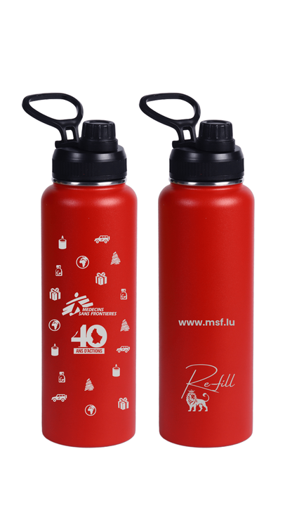 MSF Thermal insulated Sport Bottle | 1.2 L | CUSTOMIZABLE