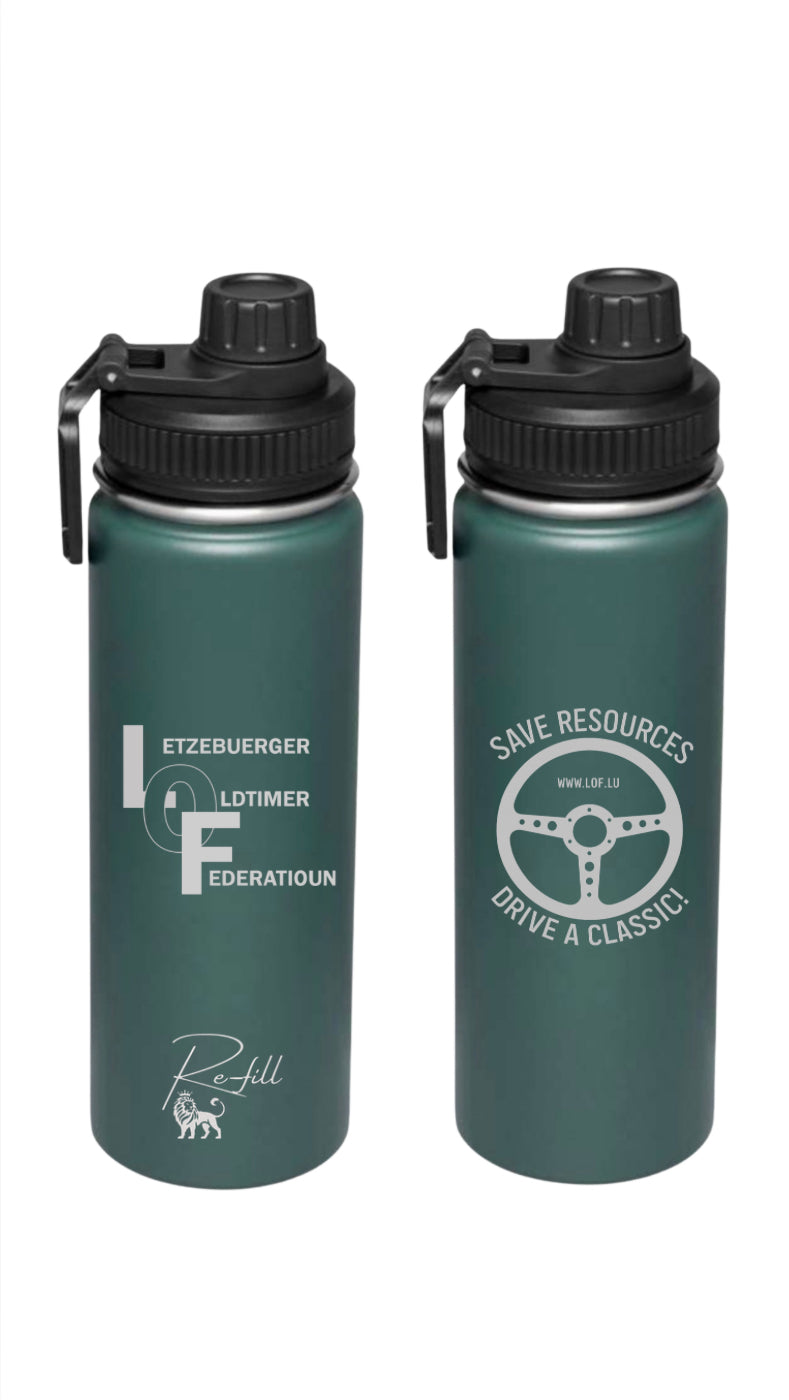 LOF Thermal insulated Sport Bottle | 600ml | CUSTOMIZABLE