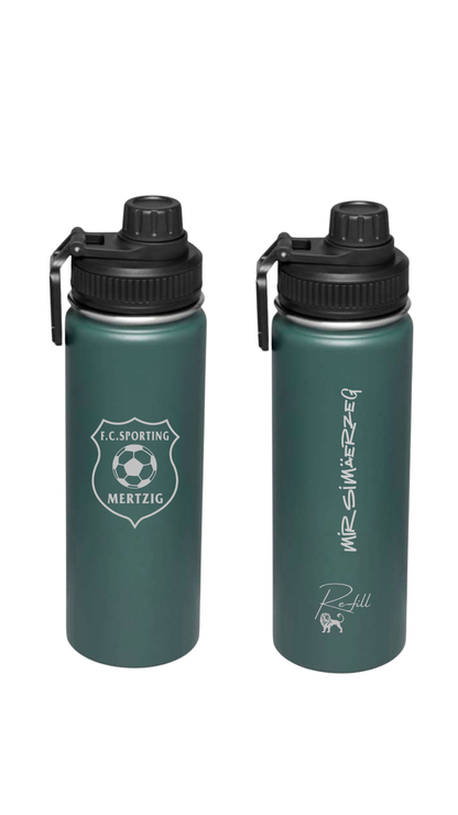 SPORTING MERTZIG Thermal insulated Sport Bottle | 600ml | CUSTOMIZABLE